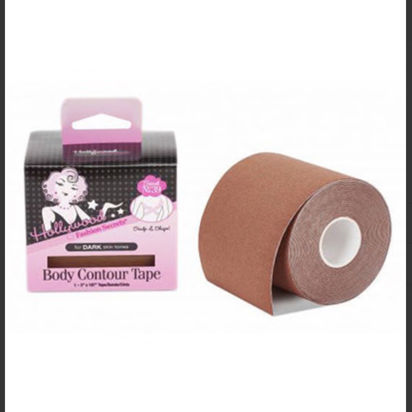 Hollywood Fashion Accessories Body Contour Tape Dark